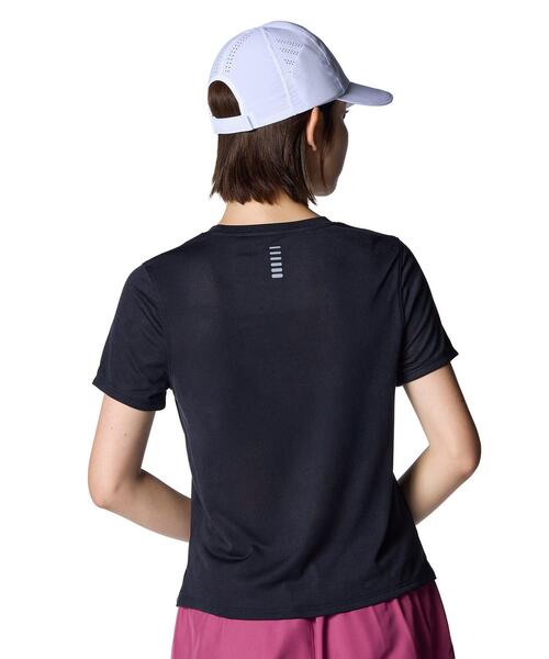 UNDER ARMOUR（アンダーアーマー）の「UAローンチ ジャカード ショートスリーブ Tシャツ（ランニング/レディース）（Tシャツ/カットソー・レディース・ブラック系その他2・L/M/S/XL）」の2枚目の写真