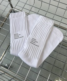 UNDERSTATEMENTs（アンダーステイトメント）の「【ユニセックス】ロゴプリントソックス（ソックス/靴下）」