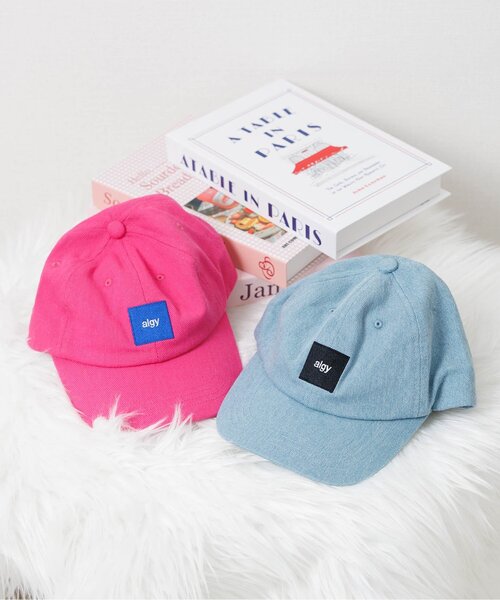 algy(アルジー)の「カラバリキャップ(キャップ・キッズ・ピンク/オフホワイト/サックスブルー/ブラック・SMALL/MEDIUM)」の10枚目の写真