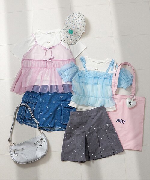 algy(アルジー)の「カラバリキャップ(キャップ・キッズ・ピンク/オフホワイト/サックスブルー/ブラック・SMALL/MEDIUM)」の14枚目の写真