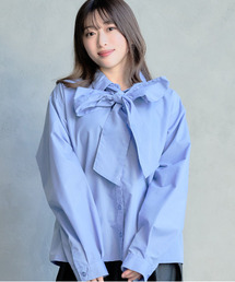 DAESE TOKYO（デセトウキョウ）の「『DAESE TOKYO/デセトウキョウ』ボウタイリボンシャツ（シャツ/ブラウス）」