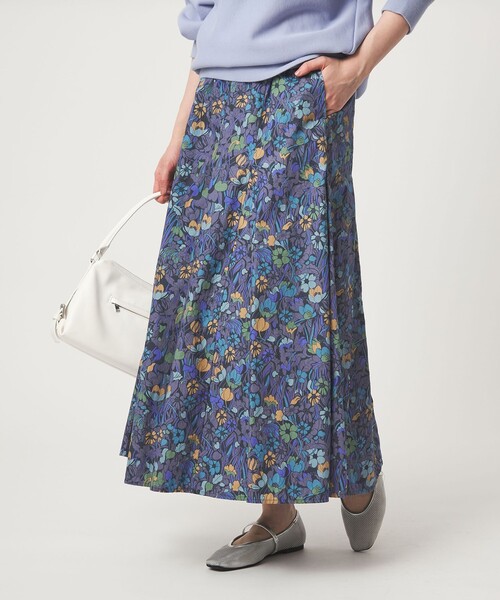 LIBERTY フレア スカート（スカート）｜green label relaxing