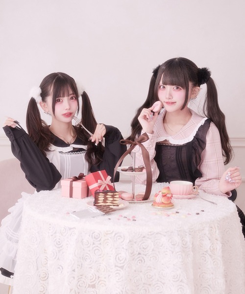 ホイップフリルエプロン（ワンピース）｜Pal elfy（パルエルフィー）の
