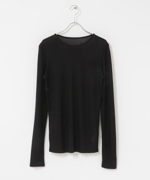 ITEMS URBANRESEARCH（アイテムズ アーバンリサーチ）の「シアーインナーセットワンピース（ワンピース・レディース・キャメル/チャコールグレー・FREE）」の10枚目の写真