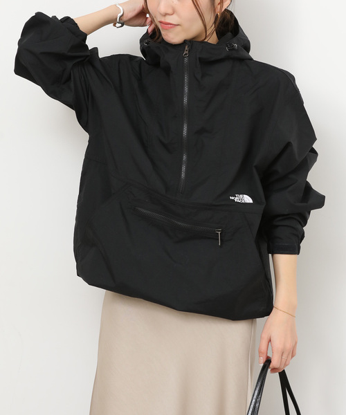 THE NORTH FACE(ザノースフェイス)の「《追加》撥水【THE NORTH FACE】 COMPACT ANORAK:ブルゾン NP22630(その他アウター・レディース・アイボリー/ブラック/ピンク・MEDIUM)」の10枚目の写真