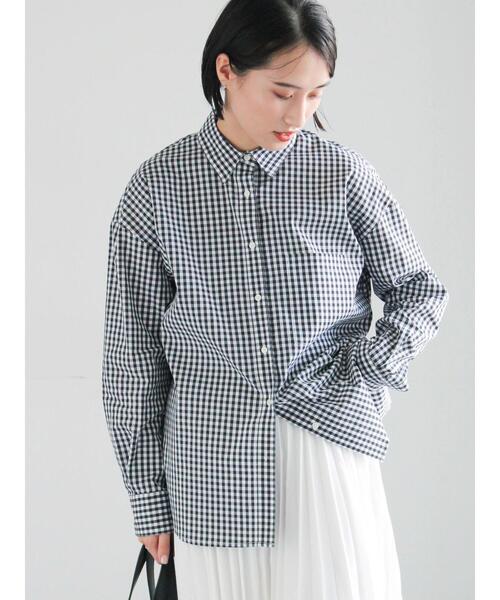 Te chichi(テチチ)の「スタンダードシャツ《2026 spring catalog item》(シャツ/ブラウス・レディース・ラベンダー/イエロー/オフホワイト/その他1・F)」の4枚目の写真