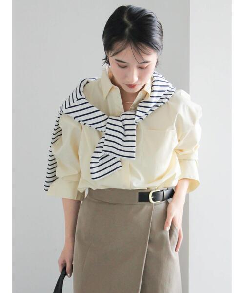 Te chichi(テチチ)の「スタンダードシャツ《2026 spring catalog item》(シャツ/ブラウス・レディース・ラベンダー/イエロー/オフホワイト/その他1・F)」の3枚目の写真