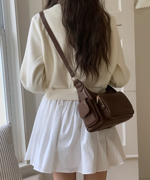 mebole(メボレ)の「Utility Multi Pocket Shoulder Bag(ショルダーバッグ・レディース・ブラウン/ブラック・FREE)」の16枚目の写真