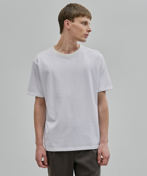UNITED TOKYO(ユナイテッドトウキョウ)の「【幻のコットン】SEA ISLAND COTTON レギュラーTシャツ |世界最高峰コットン/ヨレ防止/ウォッシャブル/夏服/インナー/長持ち/防シワ性(Tシャツ/カットソー・メンズ・ブラック/ネイビー/ホワイト/ダークグレー/ライトグレー・1/4/3/2)」の13枚目の写真