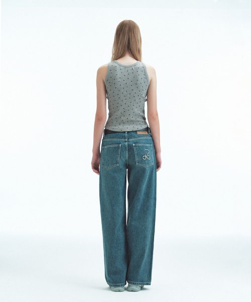 Rest&Recreation(レストアンドレクリエーション)の「RR PATTERN TANK TOP - GREY(Tシャツ/カットソー・レディース・その他・ONE)」の5枚目の写真