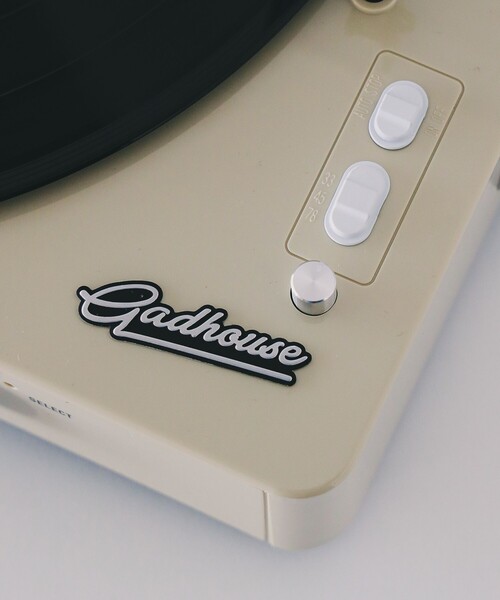 BEAMS RECORDS（ビームスレコーズ）の「Gadhouse / Brad Record Player MKⅡ（スピーカー・メンズ・オレンジ/オフホワイト・ONE SIZE）」の5枚目の写真