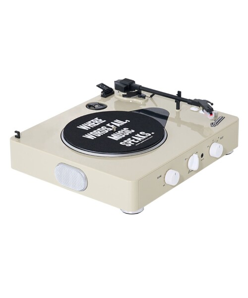 BEAMS RECORDS（ビームスレコーズ）の「Gadhouse / Brad Record Player MKⅡ（スピーカー・メンズ・オレンジ/オフホワイト・ONE SIZE）」の7枚目の写真