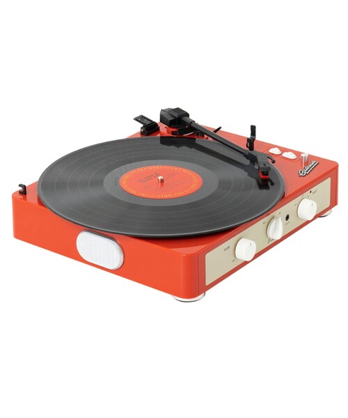 BEAMS RECORDS（ビームスレコーズ）の「Gadhouse / Brad Record Player MKⅡ（スピーカー・メンズ・オレンジ/オフホワイト・ONE SIZE）」の12枚目の写真