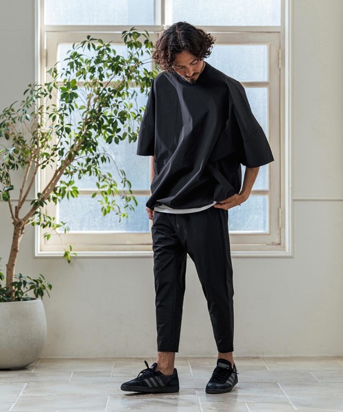 Magine（マージン）の「mt10254- Nylon Stretch Ripstop Drawstring Hem Relax Fit T-Shirt Tシャツ(MGN-261-031)（Tシャツ/カットソー・メンズ・チャコール/オリーブ/ブラック・48/46/44）」の13枚目の写真