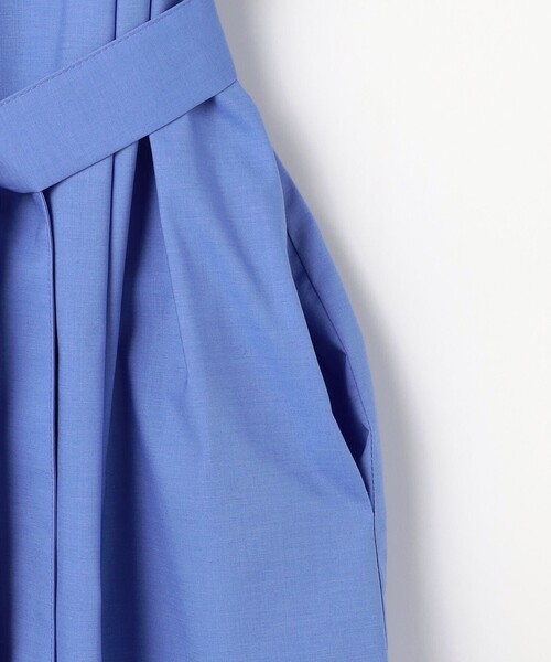 J.PRESS(ジェイプレス)の「【WEB限定】SOFT TC ストレッチ シャツ ワンピース(ワンピース・レディース・ブルー系・T15/T13)」の8枚目の写真