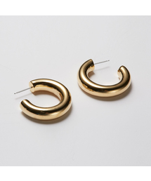chubby volume hoop earring