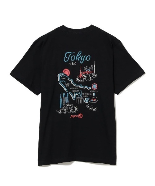 fridge(フリッジ)の「【シジュウナナ】シジュウナナ TOKYO11 T-SHIRT(Tシャツ/カットソー・メンズ・ホワイト/ブラック・MEDIUM/LARGE/X-LARGE/SMALL)」の4枚目の写真
