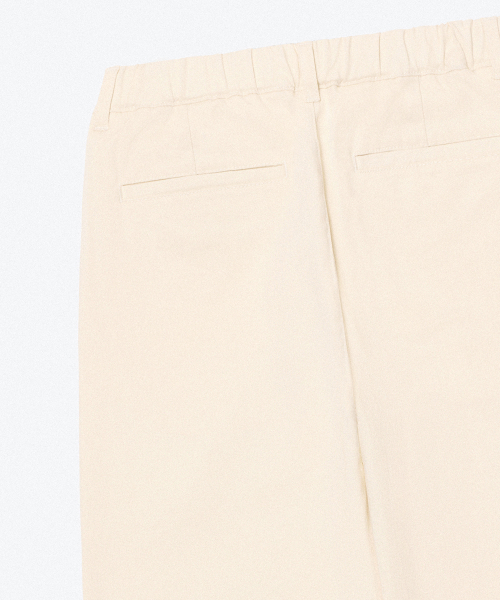MUSINSA STANDARD KIDS（ムシンサスタンダードキッズ）の「レギュラーフィットバンディングチノパンツ[クリーム]（その他パンツ・レディース・その他・100/110/120/130/140/150/160）」の6枚目の写真