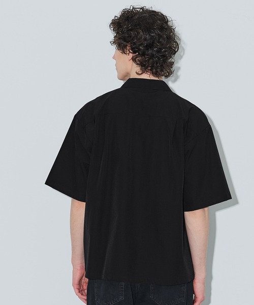 coca（coca）（コカ）の「4way半袖開襟シャツ（シャツ/ブラウス・メンズ・チャコール/ブラック・L/M/XL）」の4枚目の写真