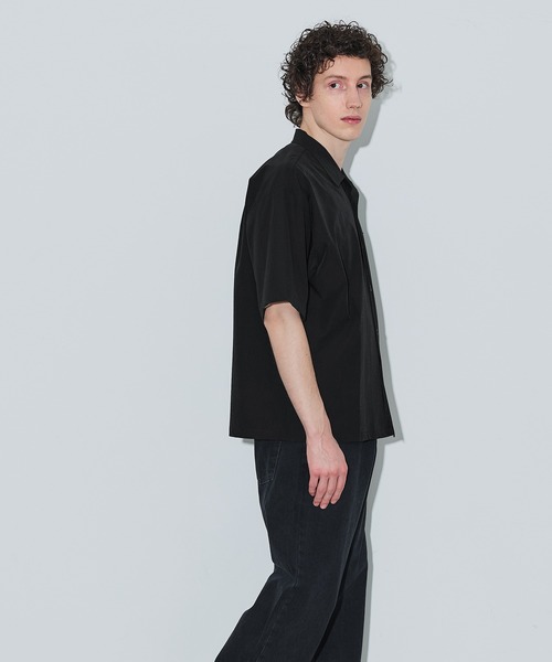 coca（coca）（コカ）の「4way半袖開襟シャツ（シャツ/ブラウス・メンズ・チャコール/ブラック・L/M/XL）」の6枚目の写真