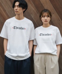 SPITFIRE THE END OATH S/S T-SHIRTS/THRASHER スラッシャー バックプリント 半袖Tシャツ スケーター ストリートユニセックス