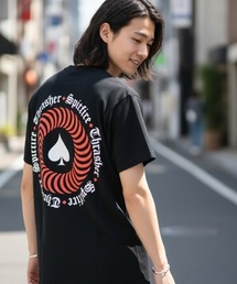 SPITFIRE THE END OATH S/S T-SHIRTS/THRASHER スラッシャー バックプリント 半袖Tシャツ スケーター ストリートユニセックス
