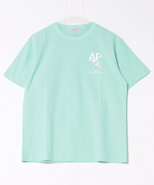 Arnold Palmer（アーノルドパーマー）の「シェア バックロゴ グラフィック Tシャツ（Tシャツ/カットソー・レディース・チャコールグレー/ホワイト/ミント・L/M/S/XS/LL）」の3枚目の写真