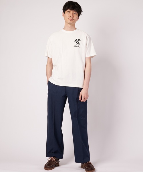 Arnold Palmer(アーノルドパーマー)の「シェア バックロゴ グラフィック Tシャツ(Tシャツ/カットソー・レディース・チャコールグレー/ホワイト/ミント・L/M/S/XS/LL)」の11枚目の写真