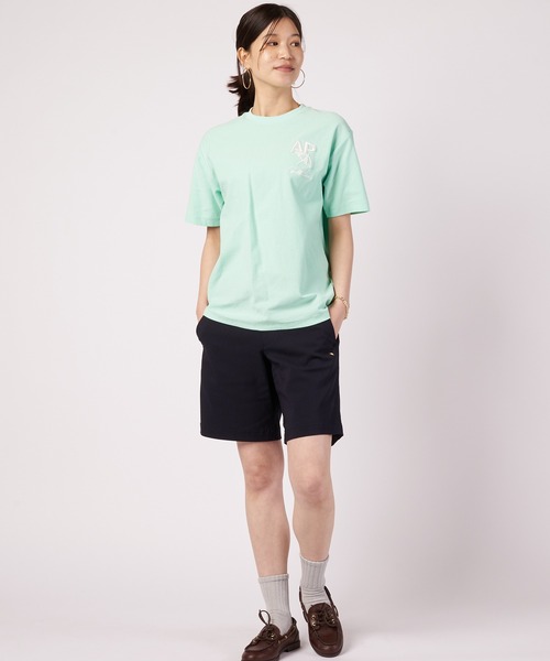Arnold Palmer(アーノルドパーマー)の「シェア バックロゴ グラフィック Tシャツ(Tシャツ/カットソー・レディース・チャコールグレー/ホワイト/ミント・L/M/S/XS/LL)」の18枚目の写真