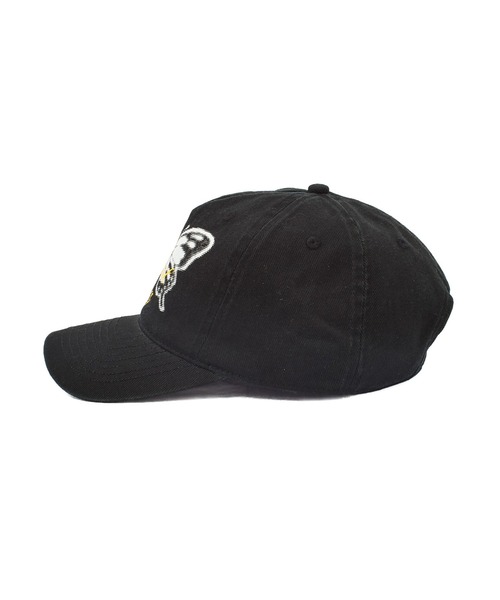 X-girl(エックスガール)の「BUTTERFLY SCRIPT LOGO 6PANEL CAP(キャップ・レディース・ホワイト/ブラック・ONE SIZE)」の10枚目の写真