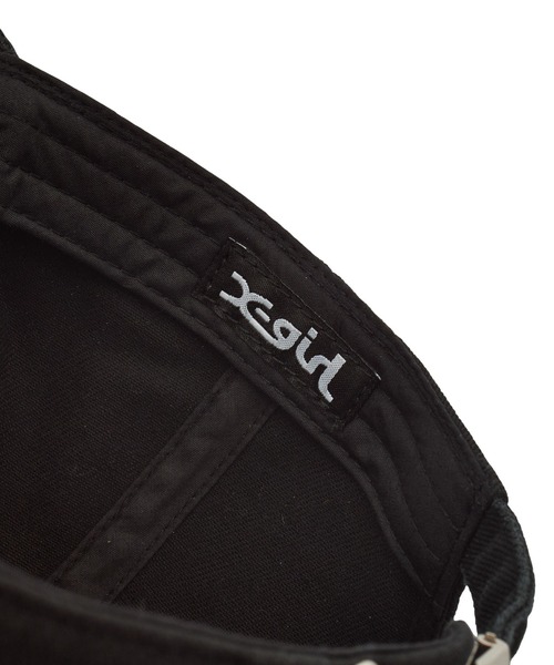 X-girl(エックスガール)の「BUTTERFLY SCRIPT LOGO 6PANEL CAP(キャップ・レディース・ホワイト/ブラック・ONE SIZE)」の15枚目の写真