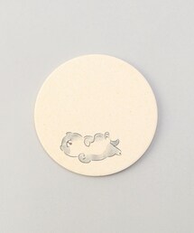 212 KITCHEN STORE（トゥワントゥキッチンストア）の「陶器珪藻土コースター mameshiba ごろごろ（ランチョンマット/テーブルウェア）」