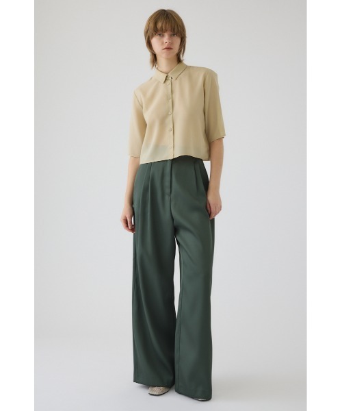 RIM.ARK（リムアーク）の「Hidden detail box shirt ヒドゥン ディテール ボックス シャツ（シャツ/ブラウス・レディース・ブラック/グレー/ベージュ・38/36）」の15枚目の写真