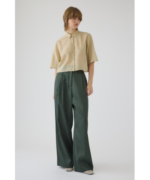 RIM.ARK（リムアーク）の「Hidden detail box shirt ヒドゥン ディテール ボックス シャツ（シャツ/ブラウス・レディース・ブラック/グレー/ベージュ・38/36）」の16枚目の写真