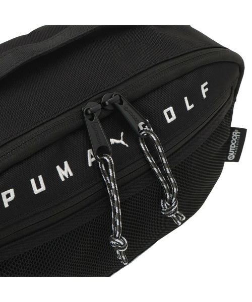 PUMA（プーマ）の「PUMA プーマ ユニセックス ゴルフ PUMA x OUTDOOR PRODUCTS ラウンドポーチ 4.5L（ボディバッグ/ウエストポーチ・メンズ・ピンク系その他/ブラック/ライム・フリー）」の11枚目の写真