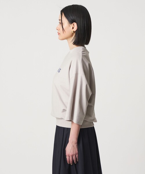 A DAY IN THE LIFE UNITED ARROWS(アデイインザライフユナイテッドアローズ)の「バックウラケ プリントプルオーバー 7分袖 <A DAY IN THE LIFE>(Tシャツ/カットソー・レディース・オフホワイト/ライム/ライトグレー/ロイヤルブルー・FREE)」の19枚目の写真