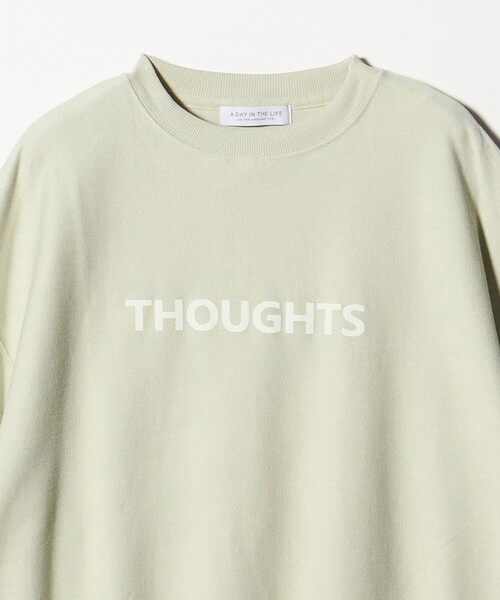 A DAY IN THE LIFE UNITED ARROWS(アデイインザライフユナイテッドアローズ)の「バックウラケ プリントプルオーバー 7分袖 <A DAY IN THE LIFE>(Tシャツ/カットソー・レディース・オフホワイト/ライム/ライトグレー/ロイヤルブルー・FREE)」の22枚目の写真