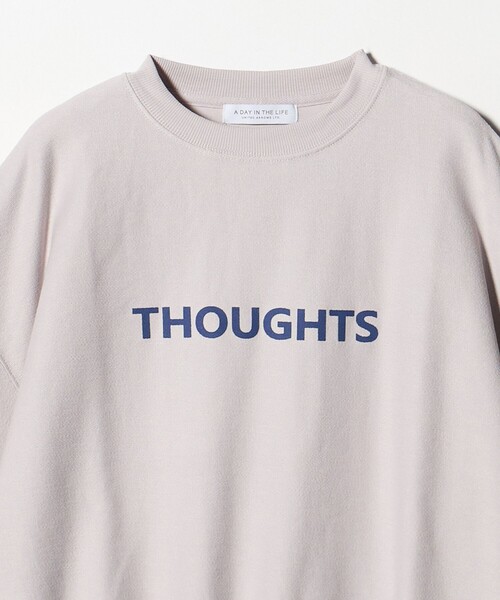 A DAY IN THE LIFE UNITED ARROWS(アデイインザライフユナイテッドアローズ)の「バックウラケ プリントプルオーバー 7分袖 <A DAY IN THE LIFE>(Tシャツ/カットソー・レディース・オフホワイト/ライム/ライトグレー/ロイヤルブルー・FREE)」の7枚目の写真