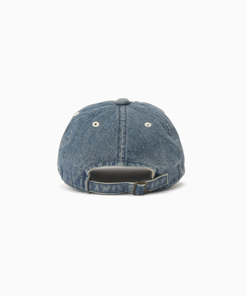 POP TRADING COMPANY（ポップトレーディングカンパニー）の「POP TRADING COMPANY × FULL COUNT 6Panel Denim Cap Wash（キャップ・メンズ・ブルー系その他・FREE）」の3枚目の写真
