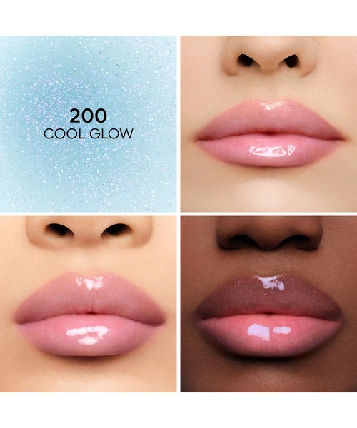 GUERLAIN(ゲラン)の「キスキス ビー グロウ プランプ(口紅/リップティント/グロス・レディース・200 クール グロウ/100 ウォーム グロウ・FREE)」の13枚目の写真