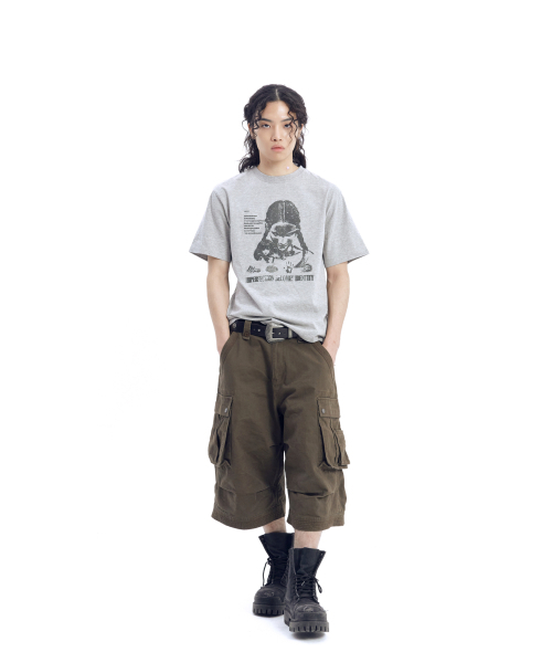 AAKAM(アーカム)の「Knee Pin-Tuck Bermuda Cargo Pants (Brown)(その他パンツ・レディース・その他・1/2)」の14枚目の写真