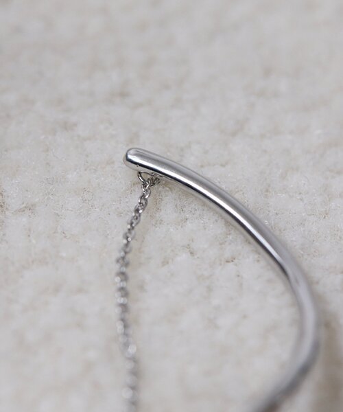 ear PAPILLONNER（イアパピヨネ）の「レイヤーチェーンバングル（ブレスレット・レディース・シルバー・FREE）」の3枚目の写真
