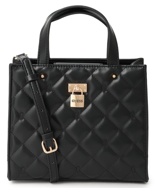 Guess(ゲス)の「RAMONA MINI TOTE ミニトート ショルダーバッグ(ショルダーバッグ・レディース・ブラック・ONE SIZE)」の1枚目の写真