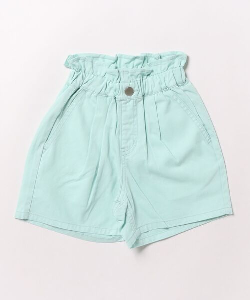 Right-on（ライトオン）の「【VIVIAN BLUE】ウエストフリルショートパンツ（その他パンツ・キッズ・ライラック/ブラック/ライム/ライトインディゴブルー/ダークインディゴブルー/ダークグレー・110/120/130/140/150/160）」の4枚目の写真