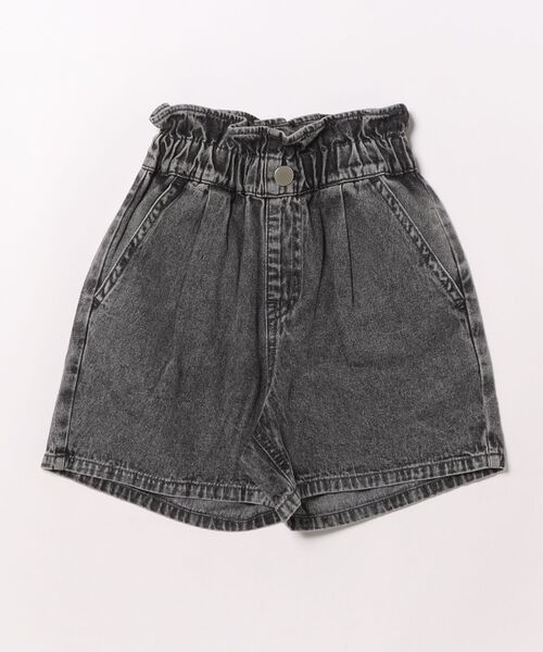 Right-on（ライトオン）の「【VIVIAN BLUE】ウエストフリルショートパンツ（その他パンツ・キッズ・ライラック/ブラック/ライム/ライトインディゴブルー/ダークインディゴブルー/ダークグレー・110/120/130/140/150/160）」の3枚目の写真