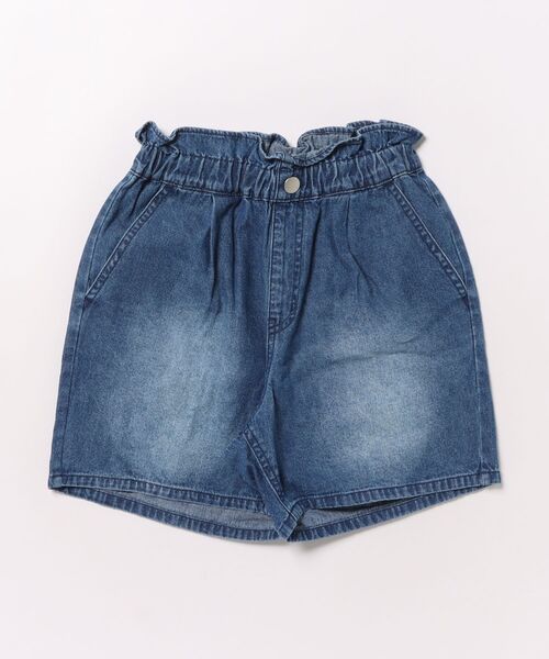 Right-on（ライトオン）の「【VIVIAN BLUE】ウエストフリルショートパンツ（その他パンツ・キッズ・ライラック/ブラック/ライム/ライトインディゴブルー/ダークインディゴブルー/ダークグレー・110/120/130/140/150/160）」の5枚目の写真