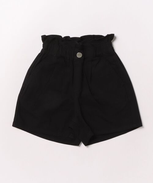 Right-on（ライトオン）の「【VIVIAN BLUE】ウエストフリルショートパンツ（その他パンツ・キッズ・ライラック/ブラック/ライム/ライトインディゴブルー/ダークインディゴブルー/ダークグレー・110/120/130/140/150/160）」の2枚目の写真