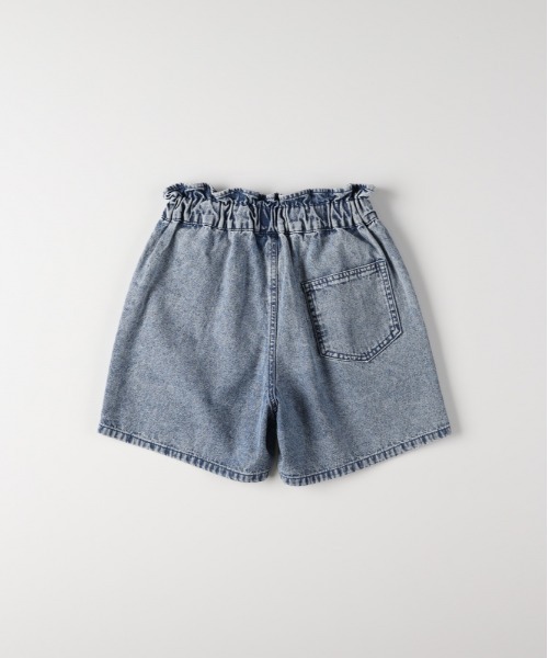 Right-on(ライトオン)の「VIVIAN BLUE(ヴィヴィアンブルー)ウエストフリルショートパンツ(その他パンツ・キッズ・ライラック/ブラック/ライム/ライトインディゴブルー/ダークインディゴブルー/ダークグレー・110/120/130/140/150/160)」の20枚目の写真