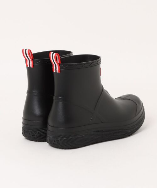 HUNTER ハンター UNISEX PLAY MOLDED BOOT レインブーツ ショート 厚底