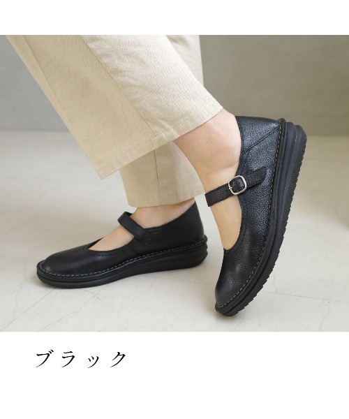 Pointer(shoes)(ポインター)の「【本革・軽量】 カジュアルシューズ(その他シューズ・レディース・ブラック/グレイッシュベージュ/ライトグレー/ダークブラウン・22cm/24.5cm/24cm/23.5cm/23cm/22.5cm)」の13枚目の写真